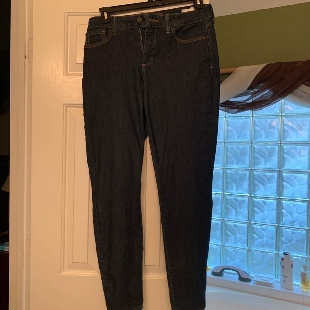 NYDJ dark rinse jeans